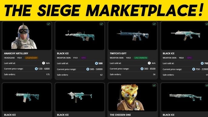 Rainbow Six Siege Marketplace