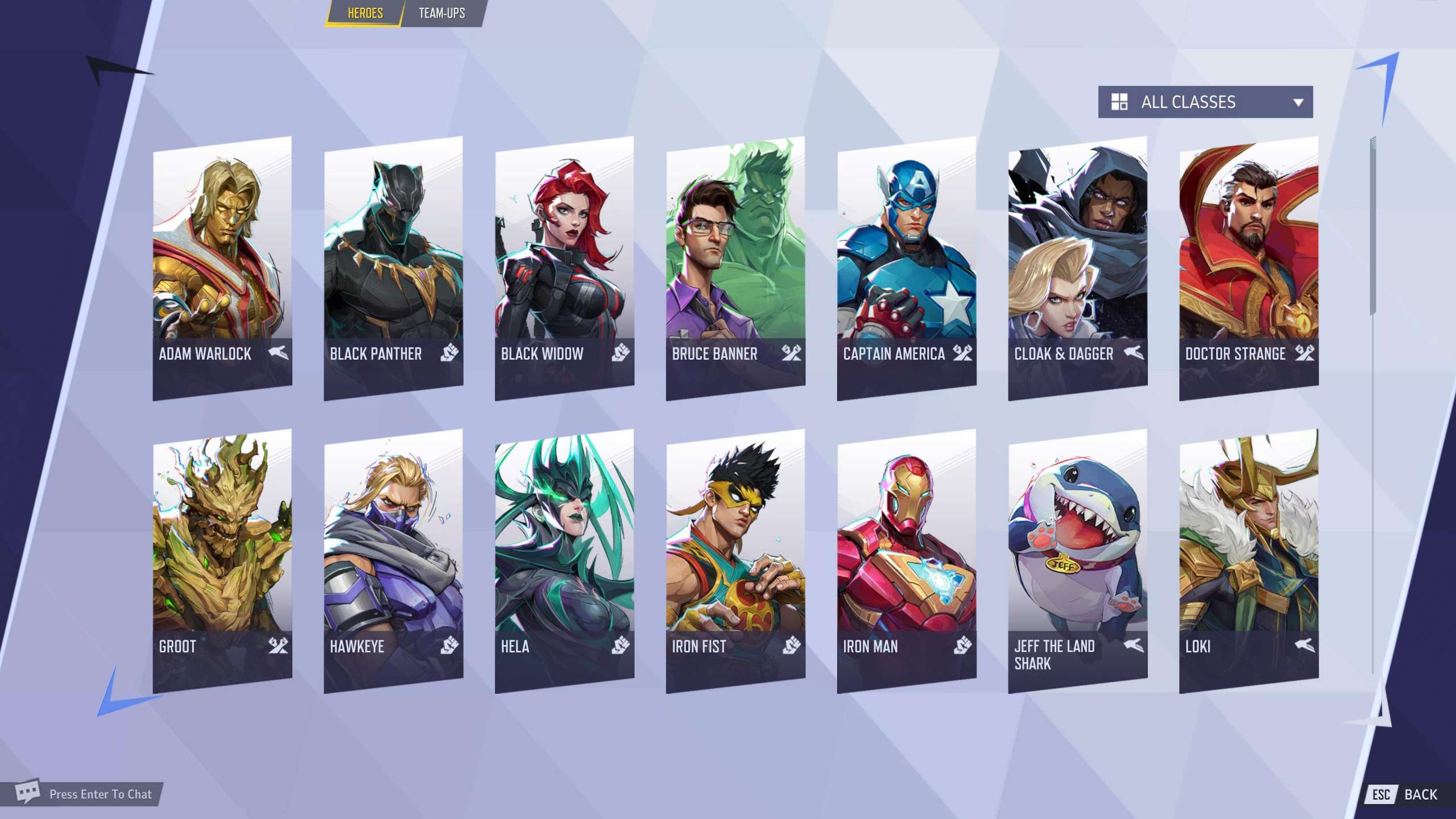 Marvel Rivals Characters Image