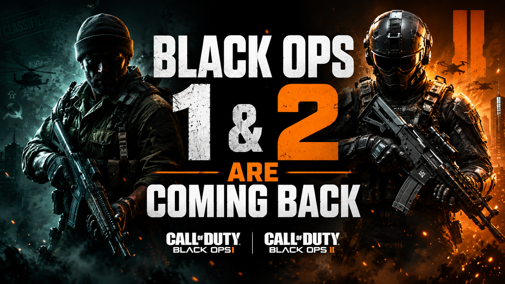 Call of Duty Black Ops I and II