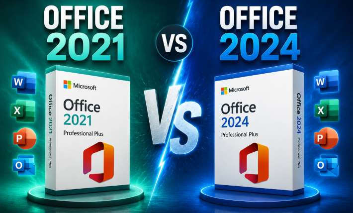 MS Office 2021 vs MS Office 2024 Professional Plus