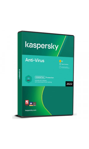 Kaspersky Anti Virus 2022 ( 1 year / 1 device ) Cd Key Global