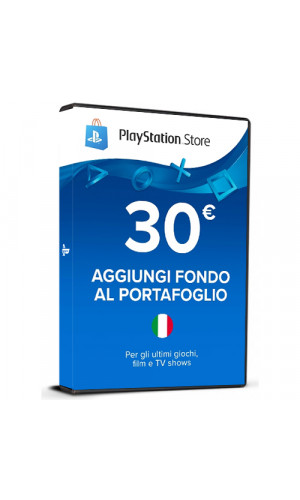 PlayStation Network Gift Card 30€ PSN IT (Digital Code)
