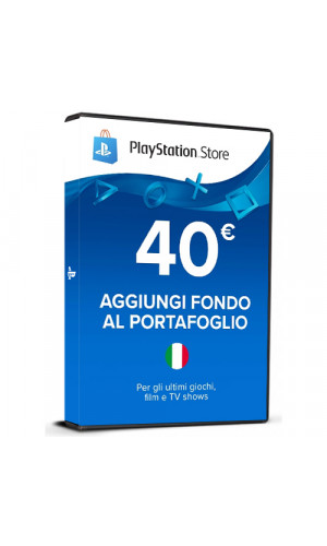 PlayStation Network Gift Card 40€ PSN IT (Digital Code)