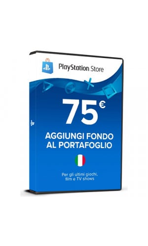 PlayStation Network Gift Card 75€ PSN IT (Digital Code)