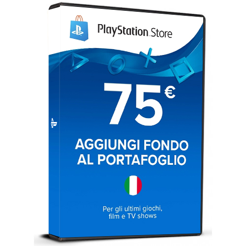 PlayStation Network Gift Card 75€ PSN IT (Digital Code)