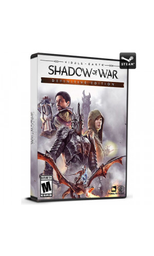 Middle-earth Shadow of War Definitive Edition Cd Key Steam GLOBAL