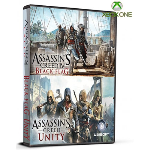Assassins Creed: Unity &  Black Flag Cd Key Xbone 