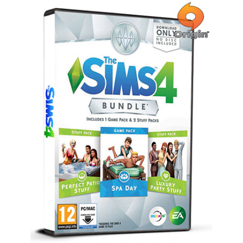 The Sims 4 Spa Day Bundle Pack Cd Key EA Origin