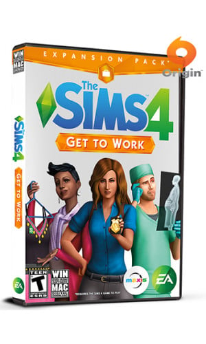 The Sims 4 Get To Work DLC Cd Key EA Origin