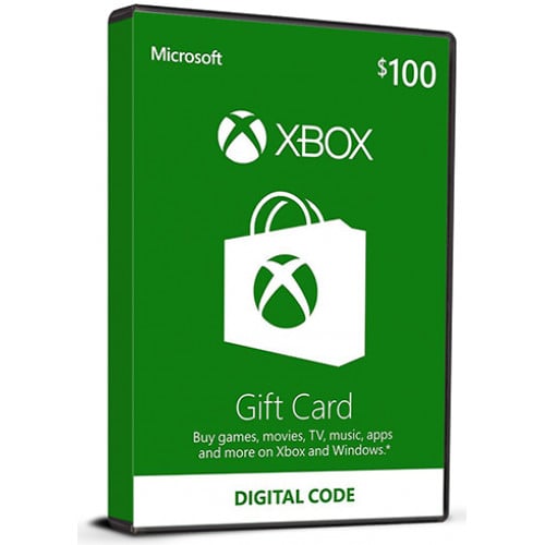 Xbox Live 100$ Gift Card 