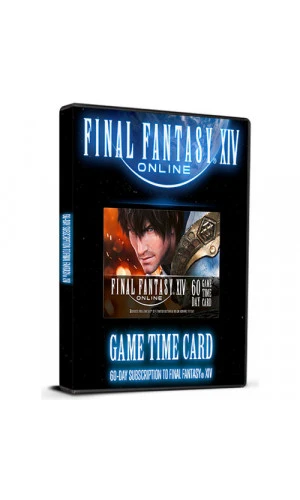 Final Fantasy XIV - 60 Days Game Time Card Cd Key Mog Station Europe