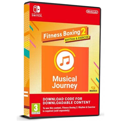 Buy Fitness Boxing 2: Musical Journey Cd Key Nintendo Switch Digital Europe