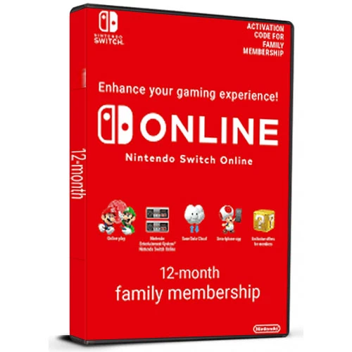 Membership Card Family Online Switch How To Get Nintendo Family