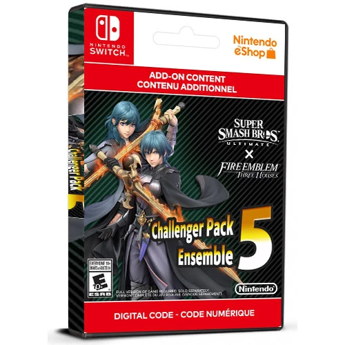 Buy Super Smash Ultimate Challenger Pack 5: Byleth DLC Cd