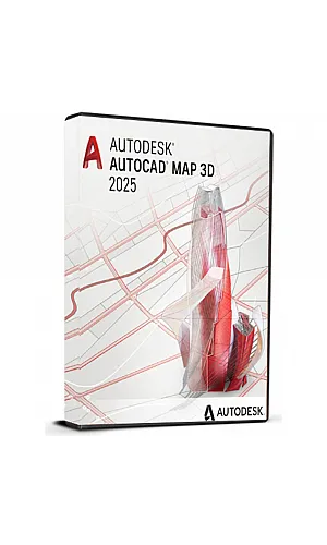 Autodesk AutoCAD Map 3D 2025 For Windows 1 Device 1 Year License Global Key