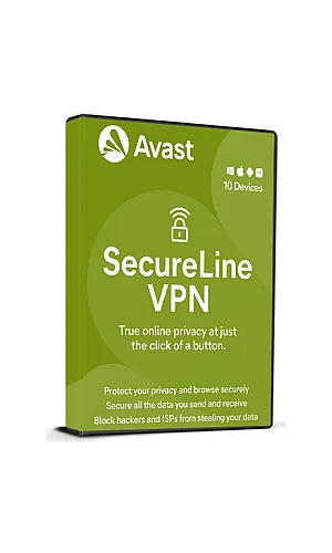 Avast SecureLine VPN 10 Devices 1 Year Cd Key Global