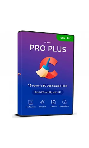 CCleaner Professional Plus 1 PC 1 Year CD Key Global