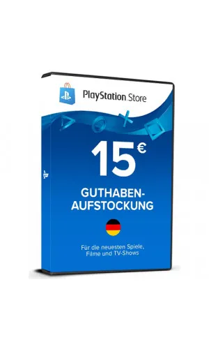 PlayStation Network Gift Card 15€ PSN DE (Digital Code)