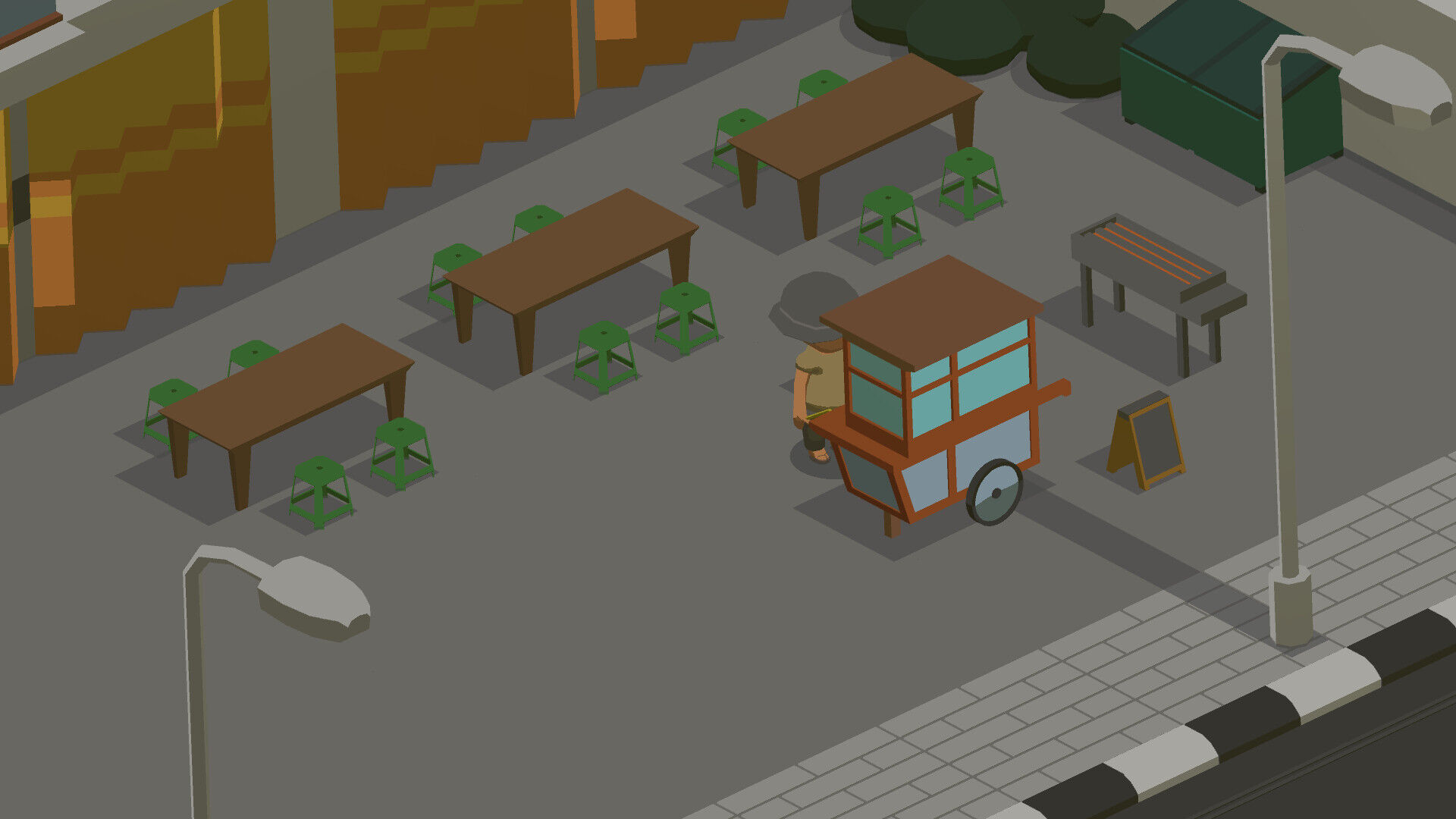 Asian Food Cart Tycoon (PC Steam Clé / Global)