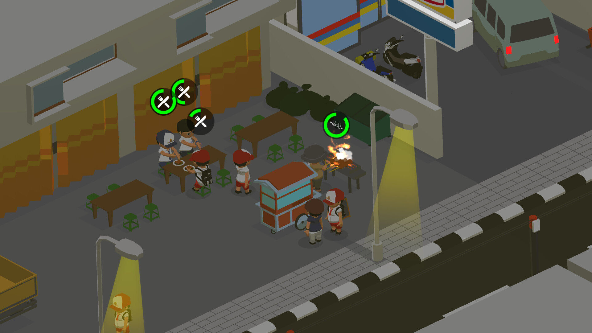Asian Food Cart Tycoon (PC Steam Clé / Global)
