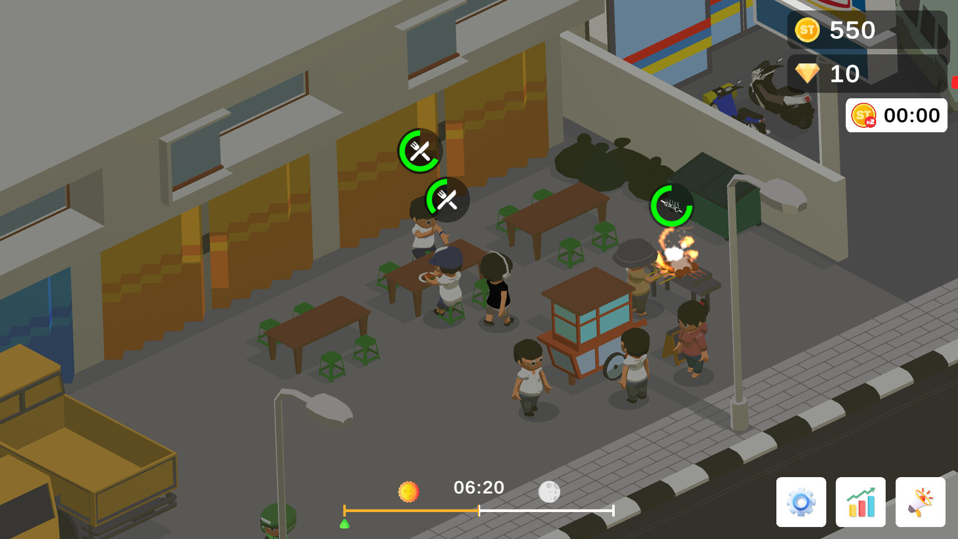 Asian Food Cart Tycoon (PC Steam Clé / Global)